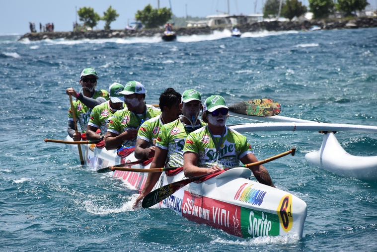 Air Tahiti finit deuxième et n’a rien lâché jusqu’à la ligne d’arrivée.