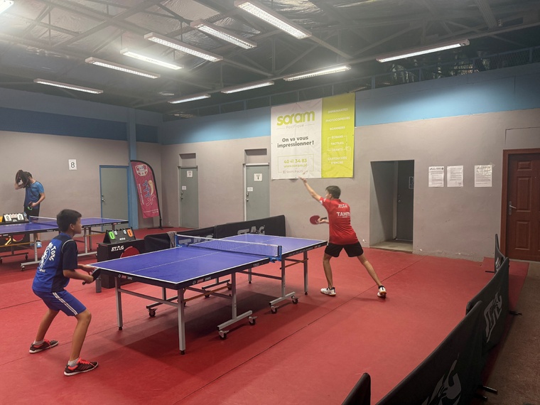 Le tennis de table a été à la fête ce week-end. Le tennis de table a été à la fête ce week-end.