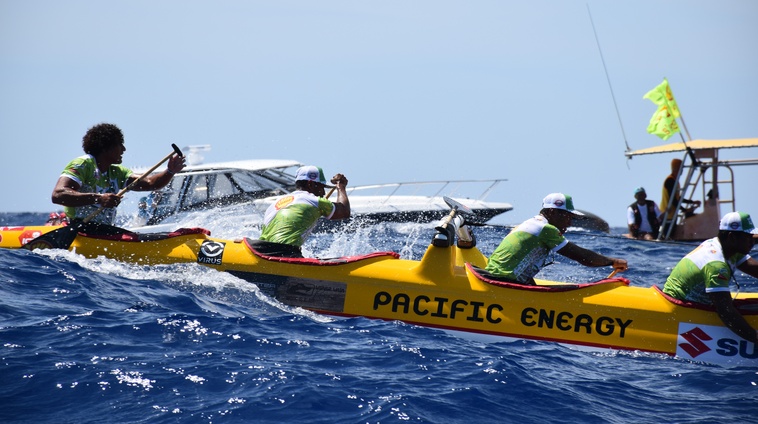 Rete Ebb et la team Shell Va’a ont réalisé une troisième étape historique.