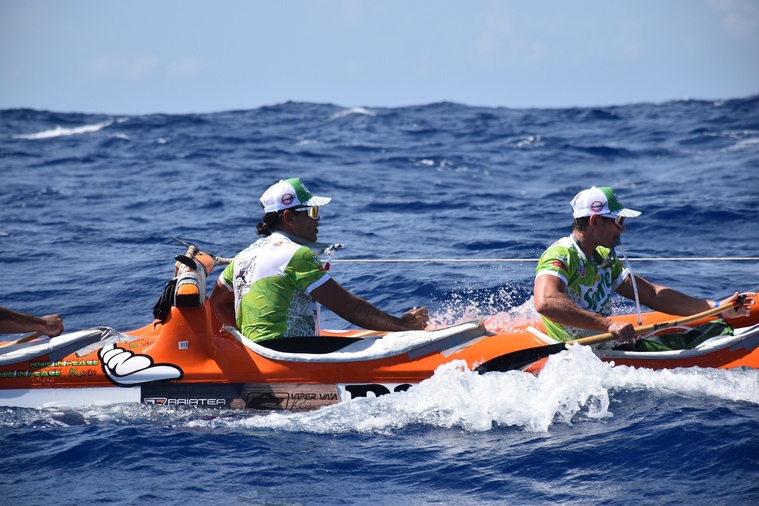 Steve Teihotaata et la team Pirae ont fini 8e du classement général.
