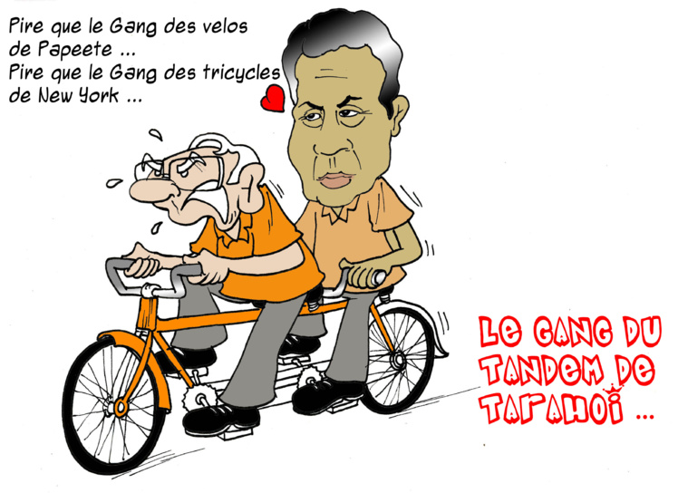 "Le gang du tandem de Tarahoi" par Munoz "Le gang du tandem de Tarahoi" par Munoz