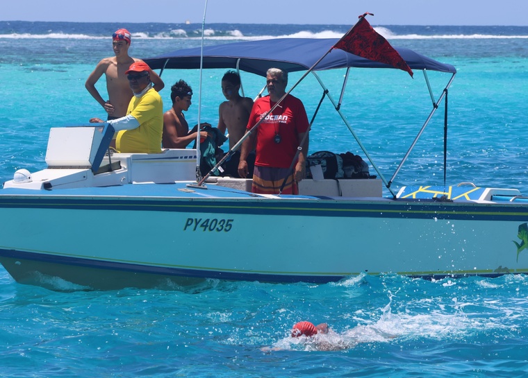 La Fédération tahitienne de natation s’est donné les moyens d’assurer une totale sécurité pour les nageurs. La Fédération tahitienne de natation s’est donné les moyens d’assurer une totale sécurité pour les nageurs.