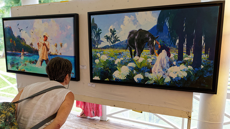 ​Succès d'estime pour une exposition prometteuse à Raiatea