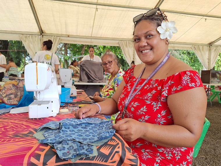 Nouveau départ pour Belinda avec Te Torea, qui associe couture et recyclage.