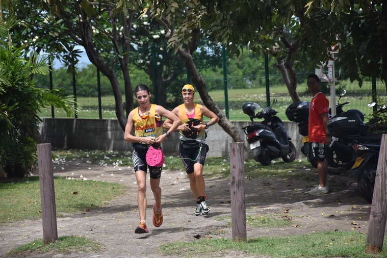 Les binômes ont profité d’un cadre idéal.