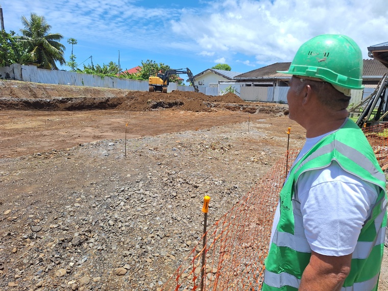 Le service de long séjour sera construit à la place de l’ancienne maternité (Crédit : Anne-Charlotte Lehartel).