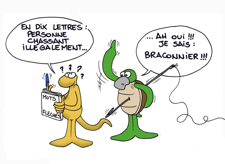 "Les braconniers" par Munoz "Les braconniers" par Munoz