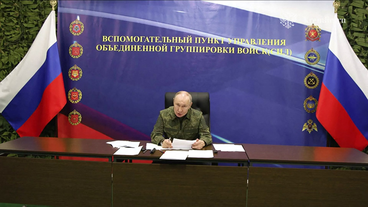 RUSSIAN PRESIDENTIAL PRESS OFFICE / AFP