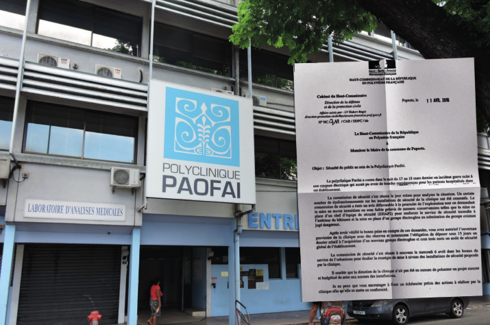 Clinique Paofai : le haut-commissaire demande un audit de sécurité 