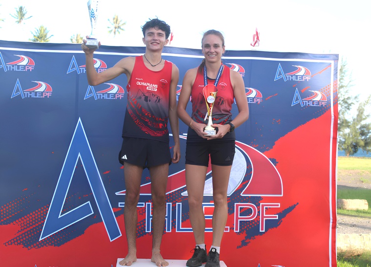 Felice Covillon et Louise Grosgogeat représenteront la Polynésie lors des Championnats du monde de cross-country le 10 janvier en Floride.