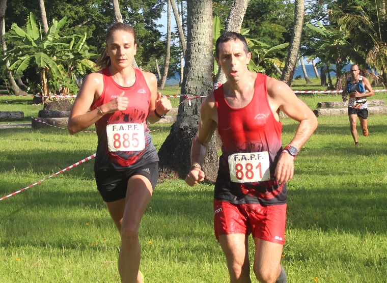Louise Grosgogeat (ici avec Clément Boinot) a pris une belle 7e place au scratch et terminé première féminine. Louise Grosgogeat (ici avec Clément Boinot) a pris une belle 7e place au scratch et terminé première féminine.