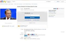 Pakistan: vend Premier ministre "bon à rien" sur eBay
