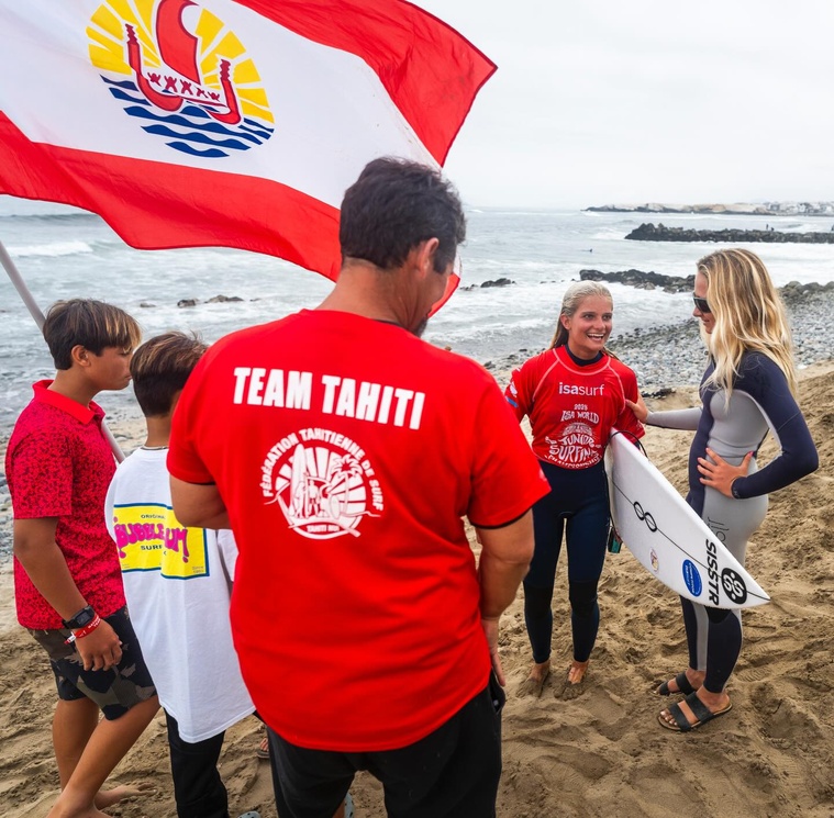 Raipoe Chapelier a performé en U16 et U18 dans ces championnats du monde juniors et continue sa route. Raipoe Chapelier a performé en U16 et U18 dans ces championnats du monde juniors et continue sa route.
