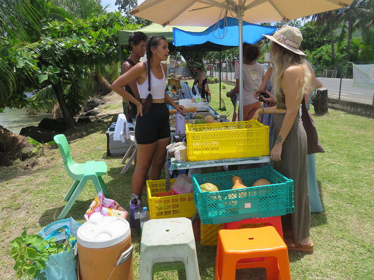 Moorea se régale avec son marché bio