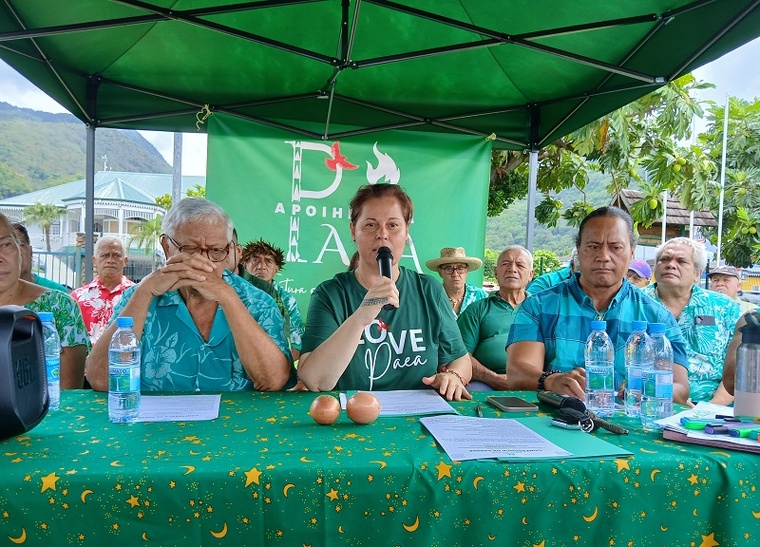 Tepuaraurii Teriitahi fait son baptême du feu à Paea Tepuaraurii Teriitahi fait son baptême du feu à Paea