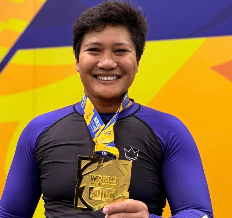 Anna Yon Yue Chong a remporté l’or aux World IBJJF No-Gi en décembre.
