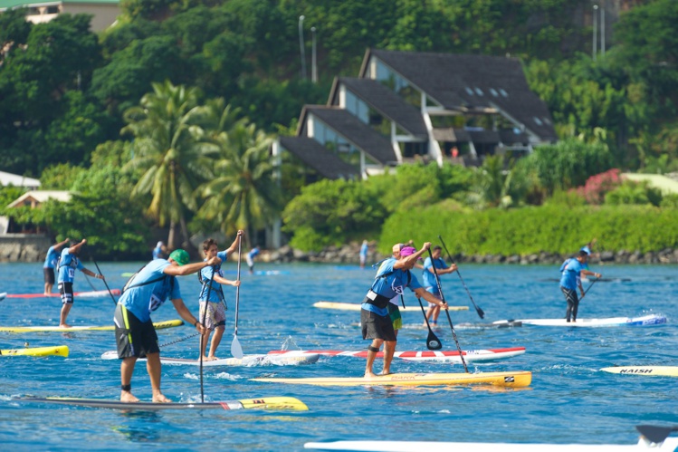 Ce festival est l'événement stand up paddle le plus important du Pacifique sud. (Photo : Tim McKenna)