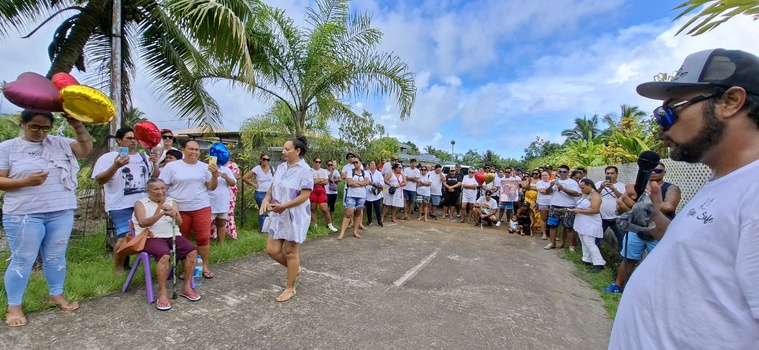 “Pour aider les familles de Afaahiti”