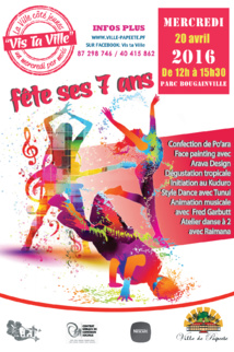 Vis ta ville fête ses 7 ans, mercredi Vis ta ville fête ses 7 ans, mercredi