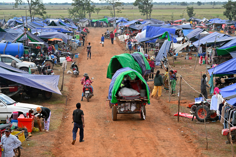Crédit TANG CHHIN Sothy / AFP Crédit TANG CHHIN Sothy / AFP