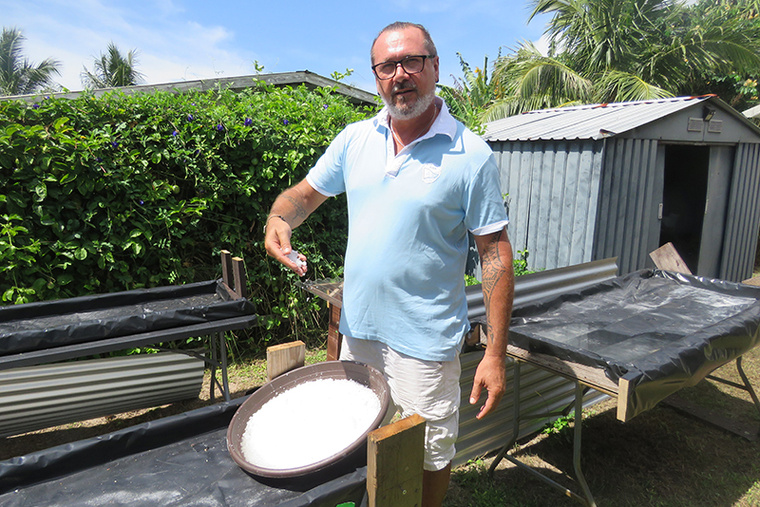 A Moorea, un projet qui ne manque pas de sel A Moorea, un projet qui ne manque pas de sel