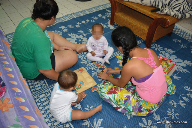Le foyer Maniniaura peut accueillir jusqu'à huit jeunes filles avec leurs nourrissons