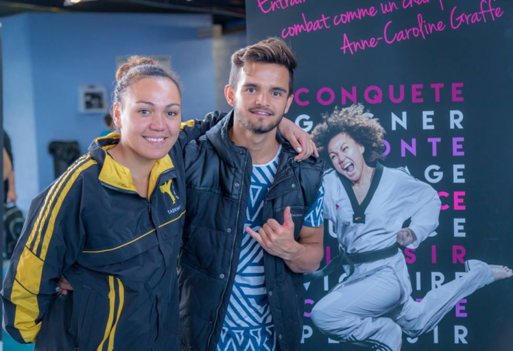 Raihau avec Anne Caroline Graffe Raihau avec Anne Caroline Graffe