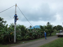 Secosud c'est 10% de toute l'électricité distribuée à Tahiti ce qui représente un chiffre d'affaires de près de deux milliards de francs.