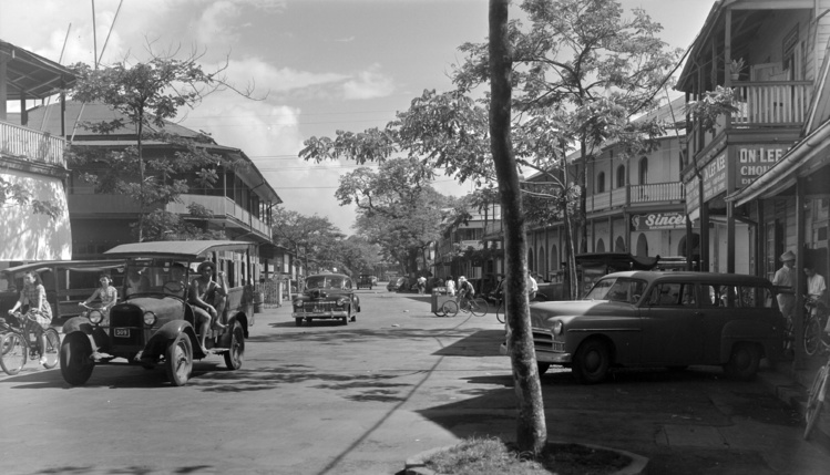 Papeete d’antan, le quai du commerce Papeete d’antan, le quai du commerce
