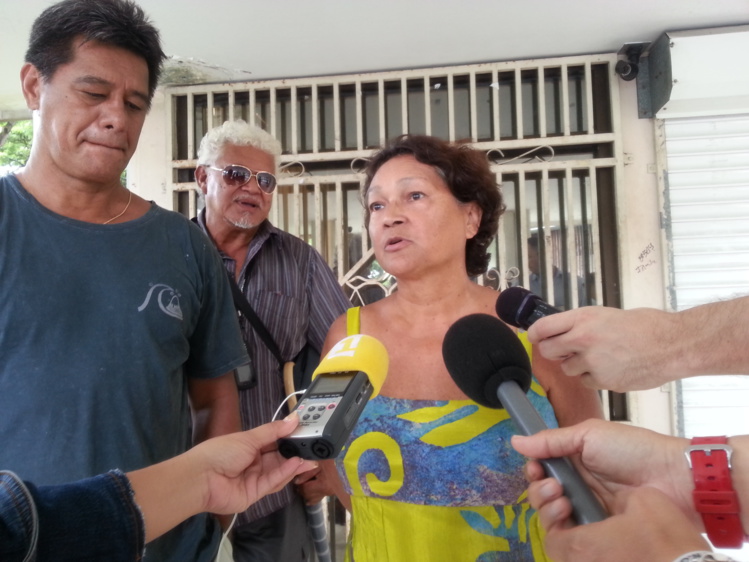 Claudine Tuarau, présidente sortante de l'association Ia Ora Taharu'u. Claudine Tuarau, présidente sortante de l'association Ia Ora Taharu'u.