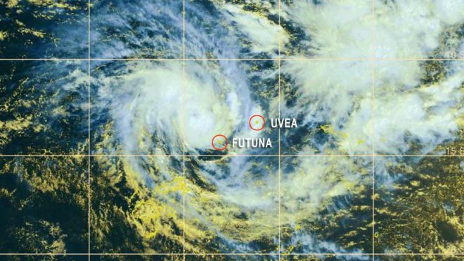 Pas de dégâts après le passage du cyclone Amos près de Wallis et Futuna