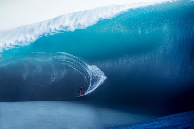 Keala Kennelly en juillet dernier à Teahupo'o Keala Kennelly en juillet dernier à Teahupo'o