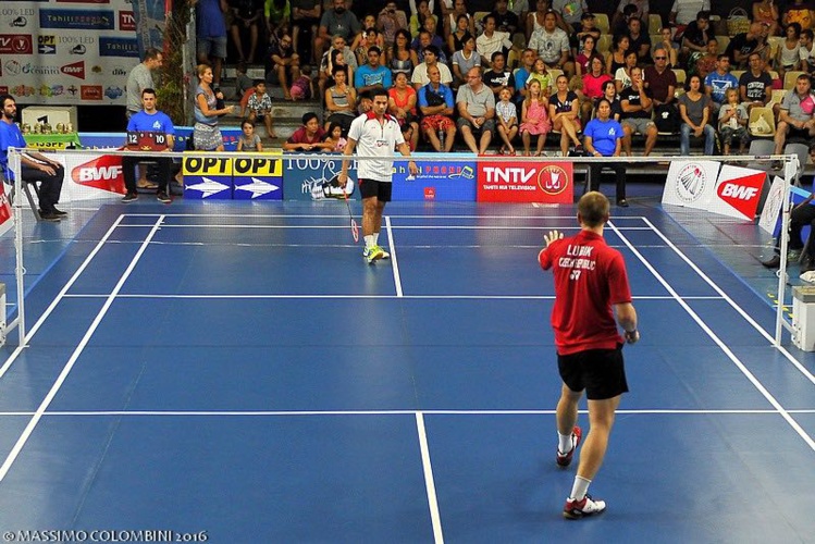 L'Italien, en blanc, s'est imposé en finale L'Italien, en blanc, s'est imposé en finale