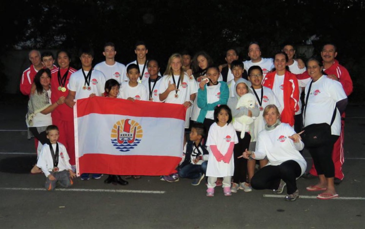 Karate « Open NZ » : 15 médailles pour le fenua
