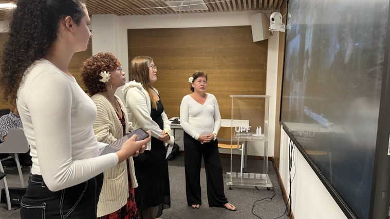 Les étudiants inscrits à la formation dédiée à l’écriture audiovisuelle ont présenté six projets de séries devant des représentants de France Télévisions.