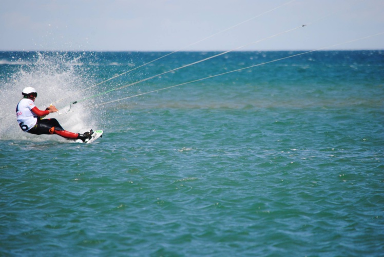 Théo a bien géré son ride à Leucate Théo a bien géré son ride à Leucate