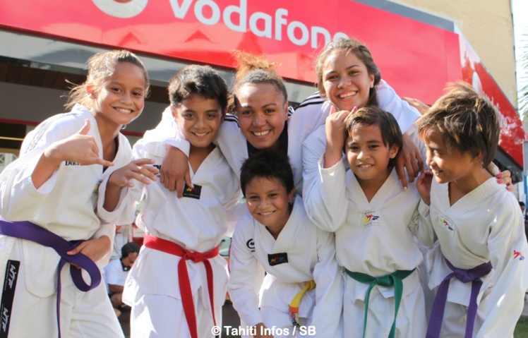 Anne Caroline se ressource régulièrement en Polynésie