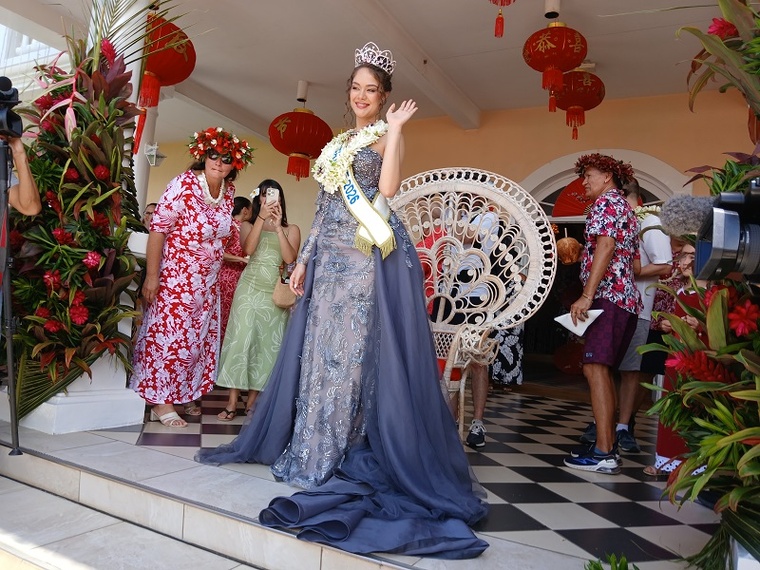 Miss France, Hinaupoko Devèze. crédit photo SD