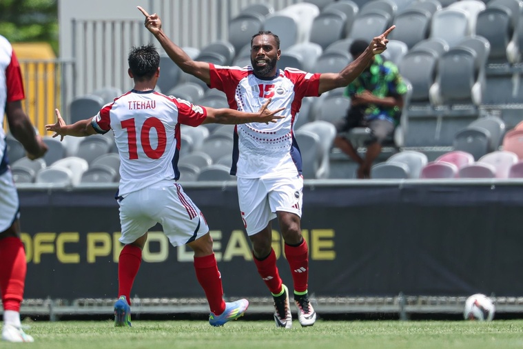 Germain Haewegene a ouvert son compteur de buts contre le Vanuatu.