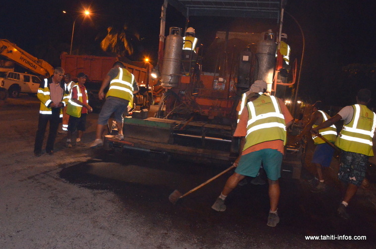 ​Circulation alternée de nuit au PK 18 à Papeno’o