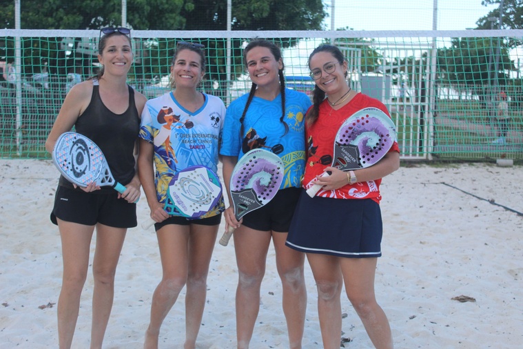 Beach tennis – Tournoi intense à Aorai Tini Hau