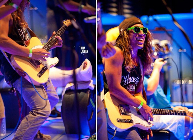 L'artiste hawaiien Jordan T est capable d'assurer le show seul sur scène. (Photo : DR) L'artiste hawaiien Jordan T est capable d'assurer le show seul sur scène. (Photo : DR)