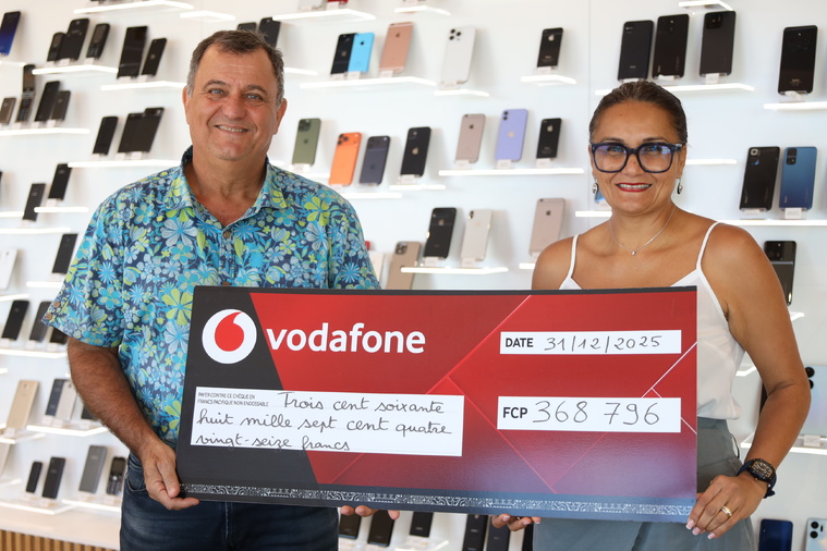 Un chèque pour continuer de lutter contre le cancer Un chèque pour continuer de lutter contre le cancer