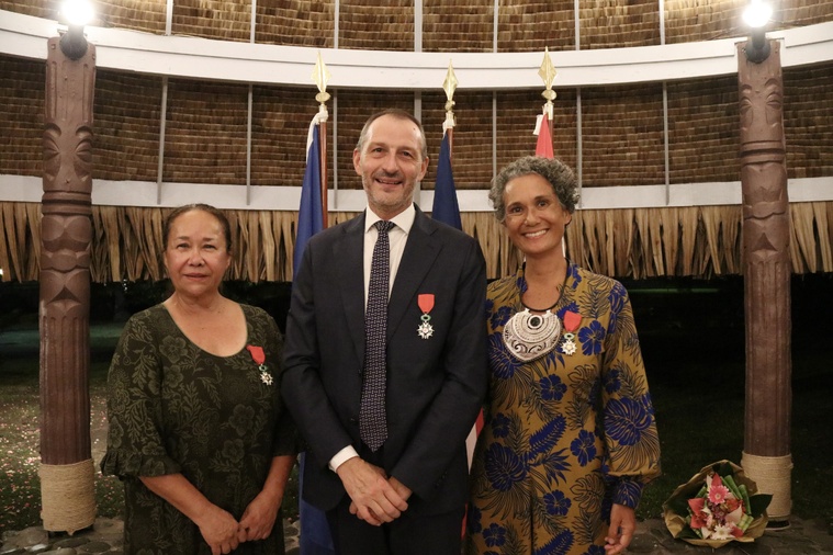 Manouche Lehartel et Miriama Bono, chevaliers de la Légion d’Honneur Manouche Lehartel et Miriama Bono, chevaliers de la Légion d’Honneur