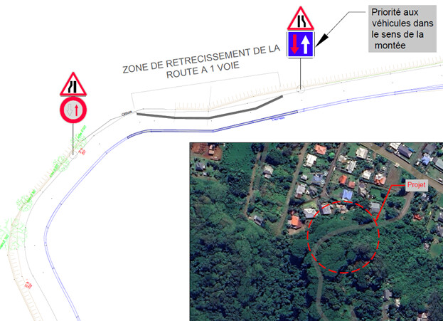​Dorsale de Afaahiti : réouverture en chaussée rétrécie ce lundi