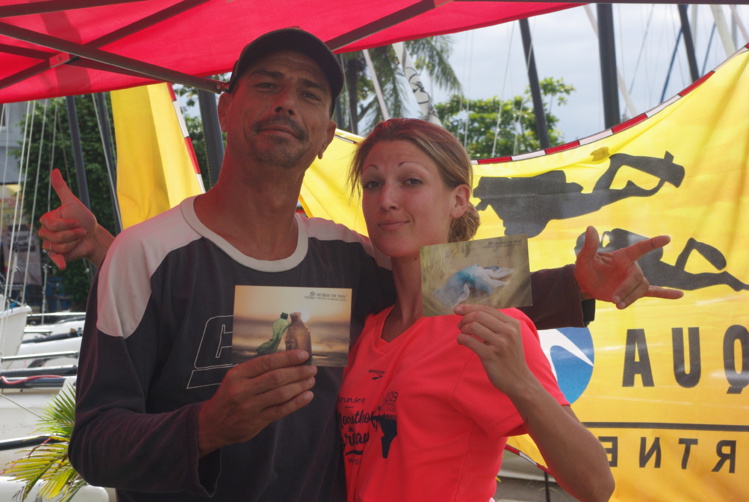 : Jérôme du club Scubatek et Marie, une plongeuse se mobilisent pour l'environnement : Jérôme du club Scubatek et Marie, une plongeuse se mobilisent pour l'environnement