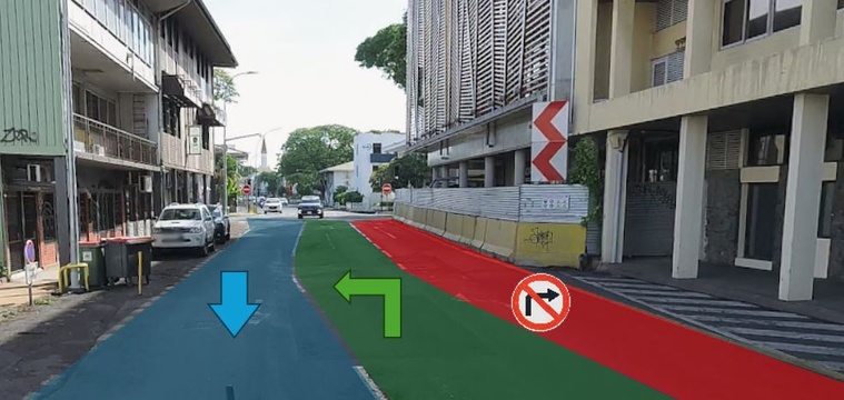 Fermeture voie tourne à droite depuis l’avenue du Commandant Destremau vers l’avenue Pouvanaa o Oopa pendant les vacances scolaires Fermeture voie tourne à droite depuis l’avenue du Commandant Destremau vers l’avenue Pouvanaa o Oopa pendant les vacances scolaires