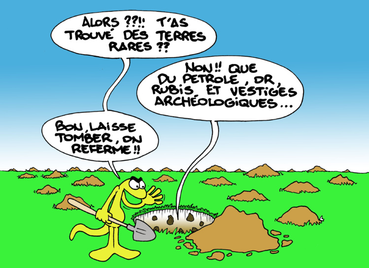 "Les Terres rares" vu par Munoz