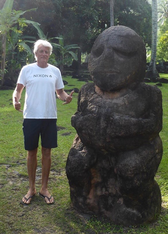 La légende Marc Cunningham, spécial guest à Tahiti © Jean Lucchini