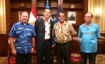 Le Président s’entretient avec le président directeur général de l’IRD